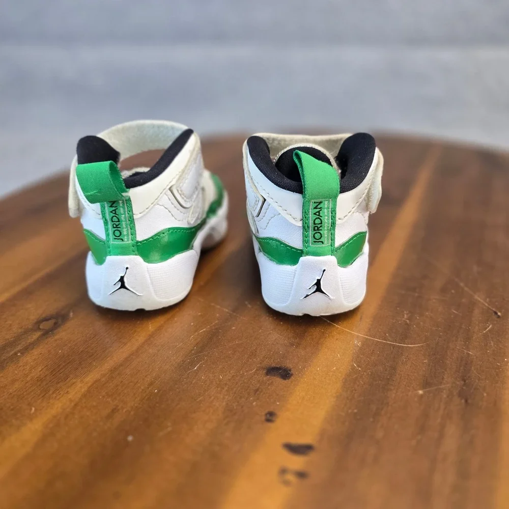 Jordan Jumpman MVP Toddler Lucky Green White DQ8433-130 Size 4C G1